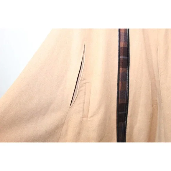 Soft Surroundings Newstead Abby Cape Jacket Tan Poncho Womens Size Medium H14415 - Picture 8 of 16
